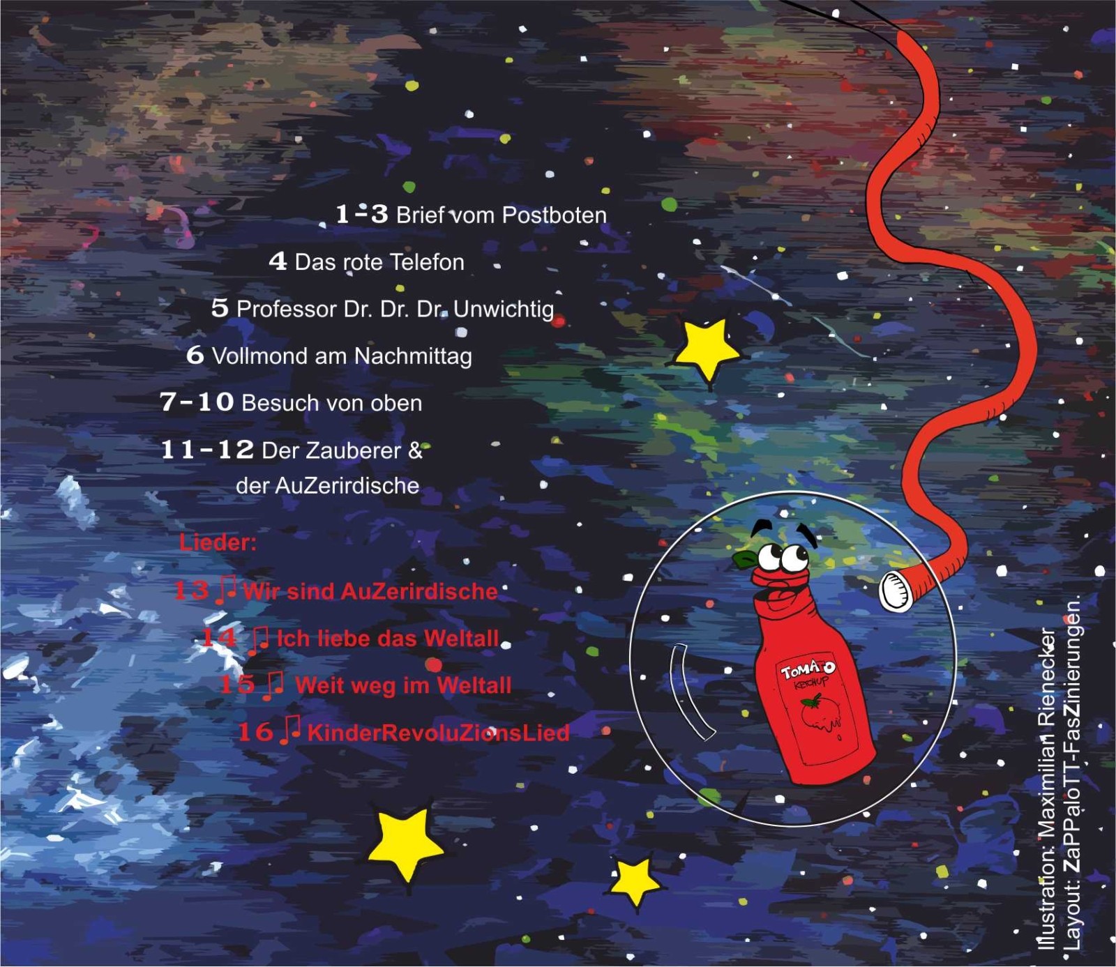 Kinderzauberer Würzburg Nürnberg Zappalott AuZerirdischer 3 CD