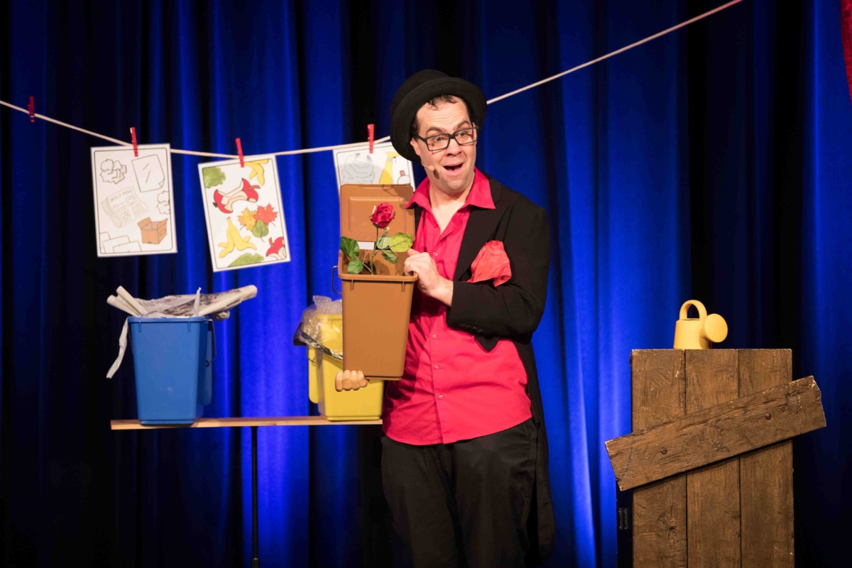 Umwelttheater Kinderzauberer Zauberer Würzburg Kinderzaubererei Marktheidenfeld Würzburg Bamberg Nürnberg Schweinfurt Clown